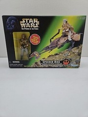 Star Wars Speeder Bike Leia Action Figure Endor Gear